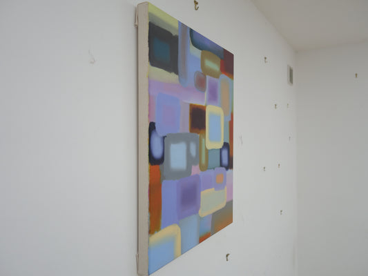 Acrylic painting on canvas, Title 'Inextricable'