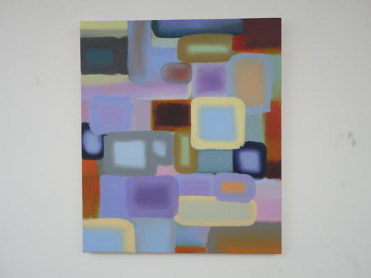 Acrylic painting on canvas, Title 'Inextricable'